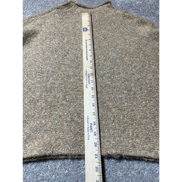 William Rast Sweater Womens S Turtleneck Knit Wool Blend Pullover Dolman Brown - Picture 4 of 7